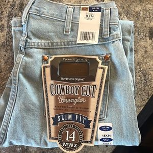 Wrangler cowboy cut slim fit